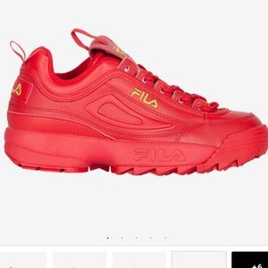 🚨Filas Red/Gold (Boys)